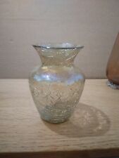 Vintage crackle vase for sale  KIDDERMINSTER