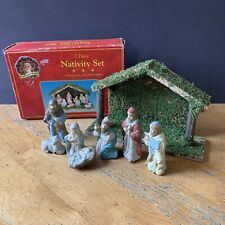 Nativity set wooden for sale  IPSWICH