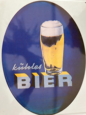 Blechschild kühles bier gebraucht kaufen  Mönchengladbach