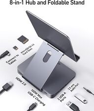Concentrador USB C 8 en 1 Anker 551, con soporte y base plegable para tableta segunda mano  Embacar hacia Mexico