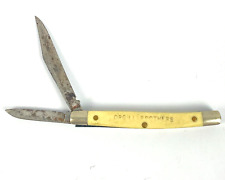 2 blade vintage frontier pocket knife for sale  Jarrell