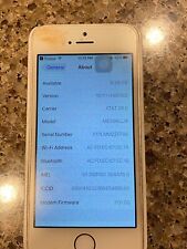 Iphone 5S 16GB Silver (AT&T) A1533 ME306LL/A, used for sale  Shipping to South Africa