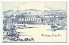 Charlottesville Boar's Head Inn UVA Blue Drawing Unused Vintage Postcard Va. for sale  Shipping to Canada