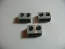 Lego 3 light bluish gray Technic brick 1 x 2 with Holes 42098 8258 21307 76142  for sale  Shipping to Canada