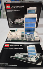 LEGO ARCHITECTURE: Sede de las Naciones Unidas (21018) - 100% Completo segunda mano  Embacar hacia Argentina