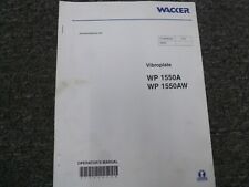 Wacker wp1550a wp1550aw for sale  Fairfield