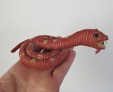Schlangenfigur vintage roter gebraucht kaufen  Versand nach Germany