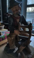 Capodimonte figurine woodcutte for sale  LONDON