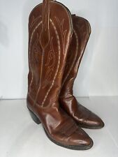 Vintage lucchese brown for sale  Shipping to Ireland