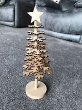 Wooden christmas tree for sale  BRADFORD