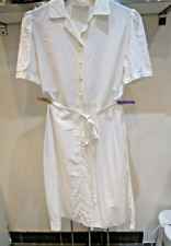 Robe blanche claudie d'occasion  Paris XX