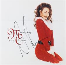 Álbum autografado Mariah Carey Merry Christmas assinado em tinta preta BAS comprar usado  Enviando para Brazil