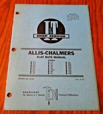 Allis Chalmers 7080 5040 190 D17+ Tractor I&T FLAT RATE Shop Service Manual AC30 for sale  Shipping to Canada