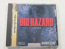 BIOHAZARD (RESIDENT EVIL) SEGA SATURN NTSC-JAPAN (COMPLETE WITH SPIN CARD - GOOD, usado comprar usado  Enviando para Brazil