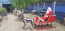 wooden santa sleigh for sale  BRISTOL