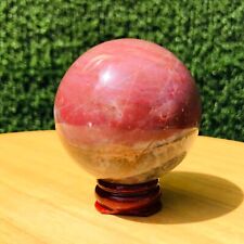 Bola de cuarzo de jaspe marino natural 196G esfera de cristal mineral muestra curación segunda mano  Embacar hacia Argentina