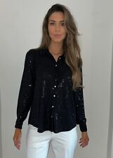 Brand New Brand New Monsoon Sequin Embellished Shirt Blouse Size 8-18 for sale  Shipping to South Africa