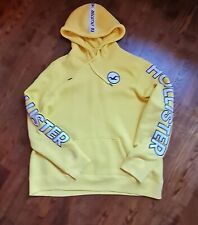 Hollister hoody yellow for sale  SHEFFIELD