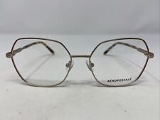 Aeropostale AERO4003 SIENNA 55-17-140 Castanho Claro Full Rim Eyeglasses Frame J186 comprar usado  Enviando para Brazil