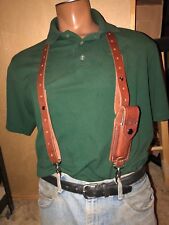 Tanned leather suspenders for sale  Las Cruces