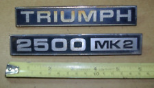 Vintage triumph 2500 for sale  PENRYN