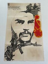 1971 Original Cuba Political Poster.Cold War art.Che Guevara Heroic guerrilla for sale  Shipping to South Africa