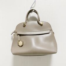 Auth FURLA Piper - Sabbia (gray beige) Leather Handbag for sale  Shipping to South Africa