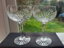 Pair zawiercie crystal for sale  LEICESTER