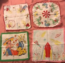 vintage childrens handkerchiefs for sale  Fairfax