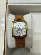 Usado, Relógio feminino Philip Stein MOP aço tom dourado pulseira de avestruz comprar usado  Enviando para Brazil
