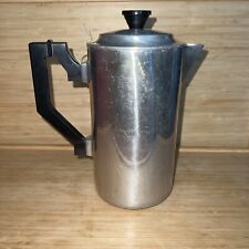 Vintage Miracle Maid COOKWARE Polished Coffee Pot/Percolator #2526227 for sale  Shipping to Canada