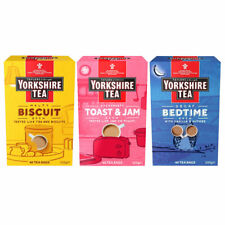 Yorkshire Tea Speciality Brew - Escolha Qualquer 3 - Biscoito/Geleia e Torradas/Hora de dormir comprar usado  Enviando para Brazil