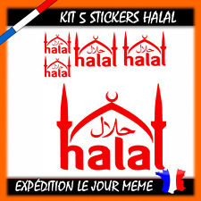 Stickers halal kit d'occasion  Créteil