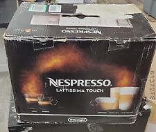 Máquina de espresso táctil Nespresso Lattissima de De'Longhi (color: negro lavado) segunda mano  Embacar hacia Argentina