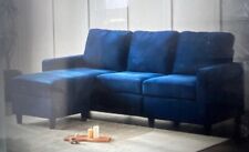 Navy blue sofa for sale  NOTTINGHAM
