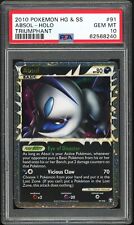 PSA 10 - 2010 POKEMON HEART GOLD SOUL SILVER - ABSOL - TRIUMPHANT #91 comprar usado  Enviando para Brazil