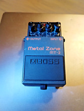 BOSS MT-2 METAL ZONE -- PEDAL DE EFEITO DE DISTORÇÃO PESADA -- FRETE GRÁTIS EUA comprar usado  Enviando para Brazil