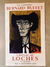 Occasion, Très belle affiche lithographique Bernard Buffet La Corrida d'occasion  Loches