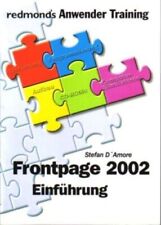 Frontpage 2002 einführung gebraucht kaufen  Bad Camberg