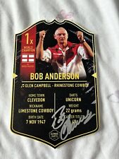 Bob anderson signed for sale  BURTON-ON-TRENT
