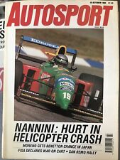 Autosport magazine october for sale  FAREHAM