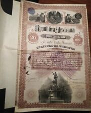 Mexico 1885 columbus d'occasion  Expédié en Belgium