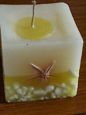Starfish square candle for sale  LONDON