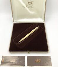 Montblanc solitaire gold for sale  BARGOED