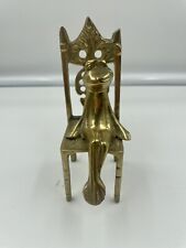 Vintage brass frog for sale  ALEXANDRIA