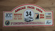 Plaque rallye automobile d'occasion  La Roche-sur-Yon