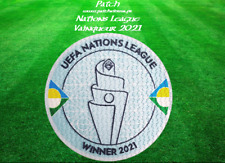 Patch - badge pour maillot de foot de la Ligue des Nations France vainqueur 2021 d'occasion  Carnoux-en-Provence