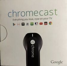 Dispositivo de transmisión Google Chromecast primera generación con accesorios en caja original segunda mano  Embacar hacia Argentina