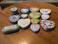 large painted small tins for sale  Janesville