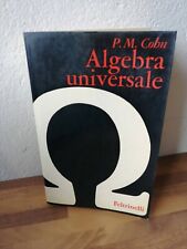 Algebra universale cohn usato  Italia